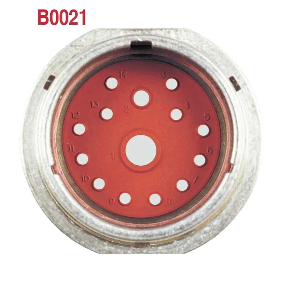 Deutsch HD34-24-14PN, 14 CCT, Male Connector Body 1 Deutsch HD34-24-14PN, 14 CCT, Male Connector Body