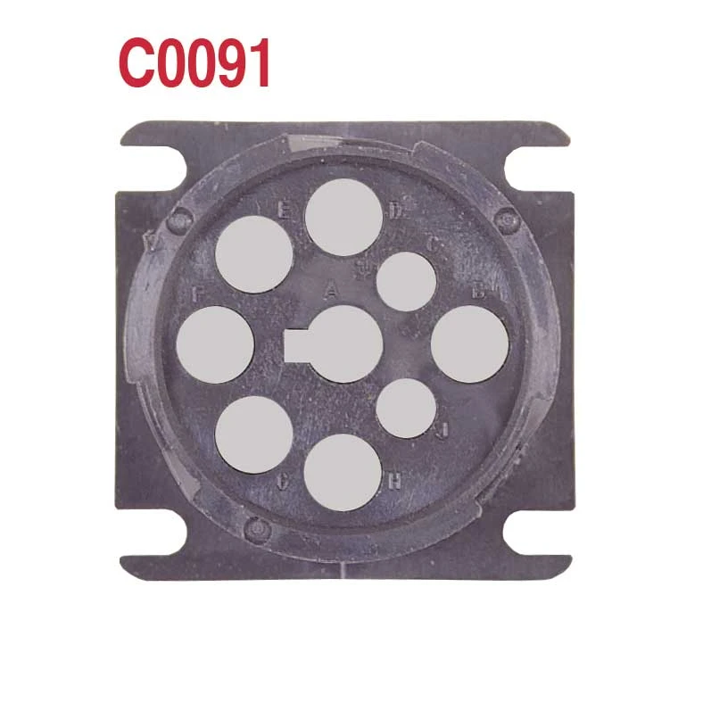 Deutsch HD10-9-1939P, 9 CCT, Male Connector Body 1 Deutsch HD10-9-1939P, 9 CCT, Male Connector Body