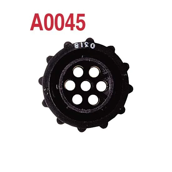 AMP 211400-1, 7 CCT, Reverse Sex Male Connector Body 1 AMP 211400-1, 7 CCT, Reverse Sex Male Connector Body