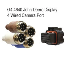 4640 John Deere Display, 4 Wired Camera