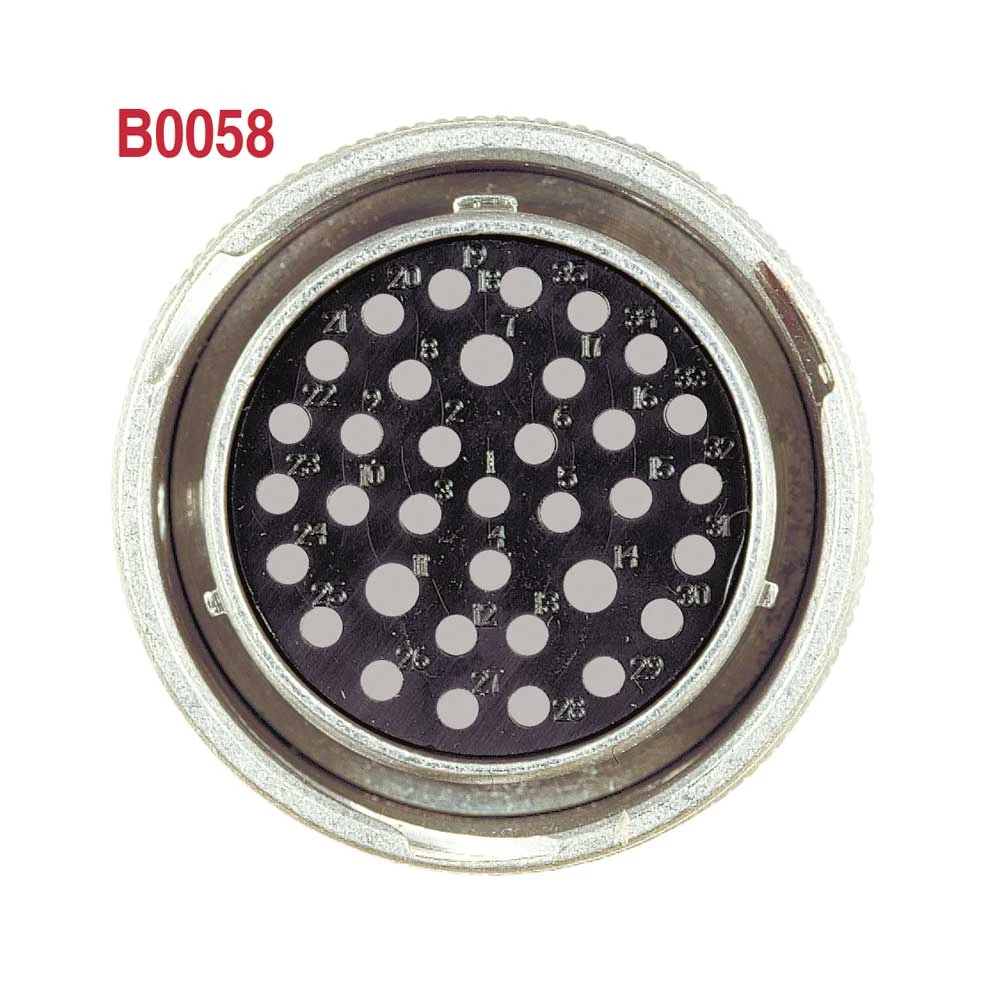 Deutsch HD36-24-35SN, 35 CCT, Female Connector Body 1 Deutsch HD36-24-35SN, 35 CCT, Female Connector Body