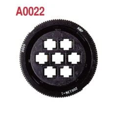 AMP 206136-1, 7 CCT, Female Connector Body