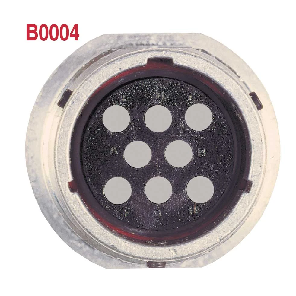 Deutsch HD34-18-8SN, 8 CCT, Reverse Sex Female Connector Body 1 Deutsch HD34-18-8SN, 8 CCT, Reverse Sex Female Connector Body