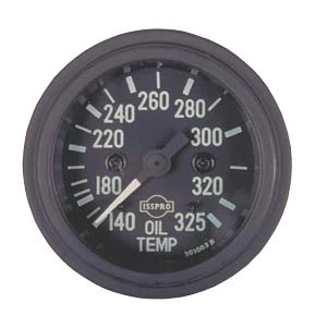 Oil Temperature Gauge, 2 1/16 1 Oil Temperature Gauge, 2 1/16