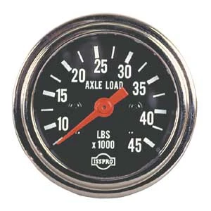 Isspro Axle Load Scale Gauge, 0-45 X 1000 1 Isspro Axle Load Scale Gauge, 0-45 X 1000