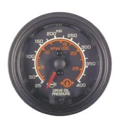 Drive Oil Pressure Gauge, 2 1/16"