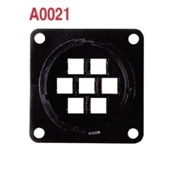 AMP 206137-1, 7 CCT, Male Connector Body