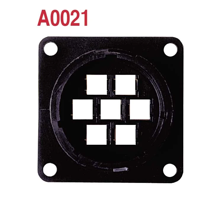 AMP 206137-1, 7 CCT, Male Connector Body 1 AMP 206137-1, 7 CCT, Male Connector Body