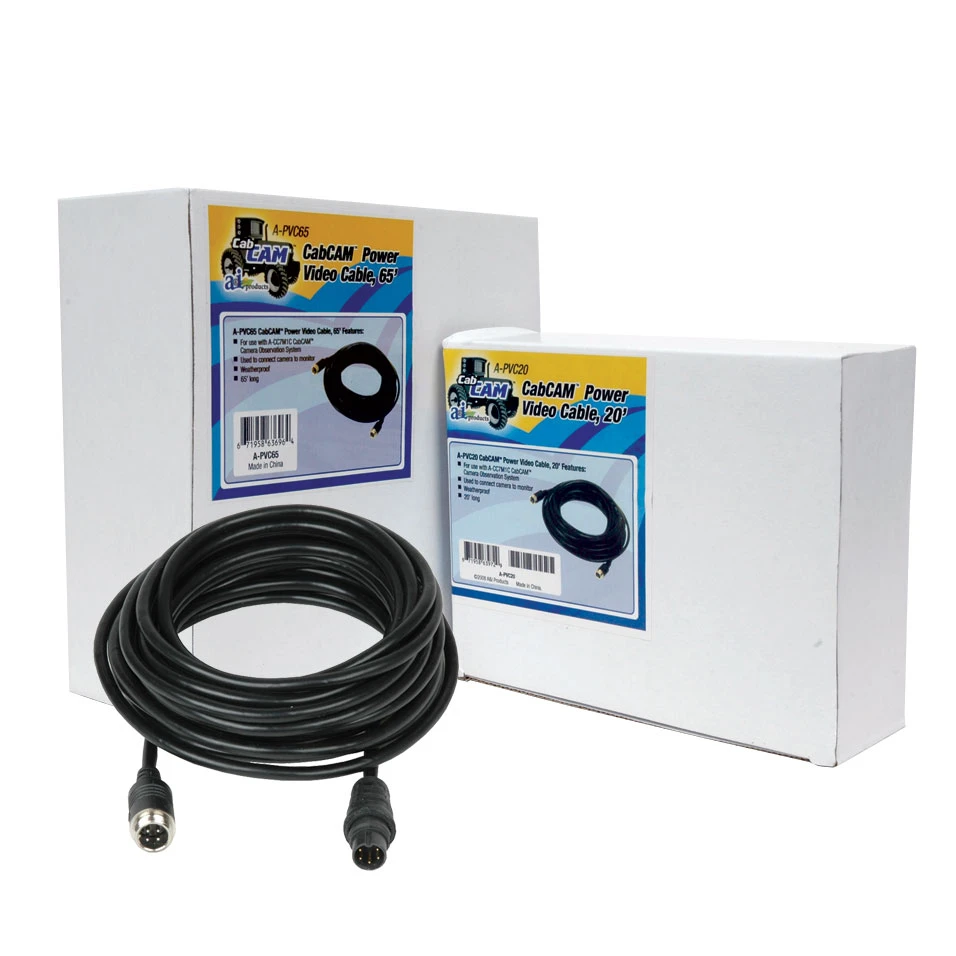 20' Camera Cable For The CabCAM Cabled Rear-View Camera System 1 20' Camera Cable For The CabCAM Cabled Rear-View Camera System