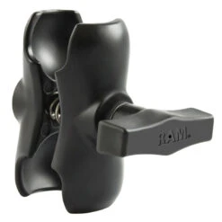 RAM-201U-B, "C" Size 1.5" Ball Short Double Socket Arm 3.56"