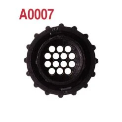 AMP 206044-1, 14 CCT, Male Connector Body