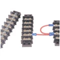 Double Row Terminal Block 30 Amp, 8 Gangs