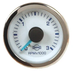 EV2 Diesel Tachometer 0-3000 Rpm, 2 1/16"