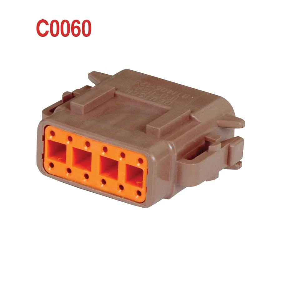 Deutsch DTM06-12SD, 12 CCT, Female Connector Body 1 Deutsch DTM06-12SD, 12 CCT, Female Connector Body