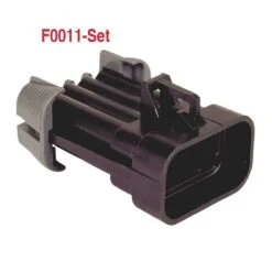 Metri-Pack 12047931-B Male Connector Body, Pin Terminals, Seals