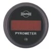 Pyrometer, 2 1/16", Digital, 0-1990°F