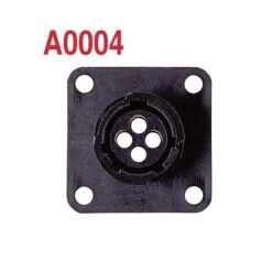 AMP 206430-1, 4 CCT, Reverse Sex Female Connector Body