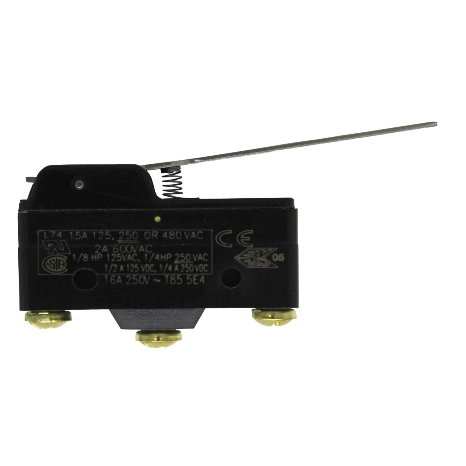 Micro Switch, Straight Lever 1 Micro Switch, Straight Lever