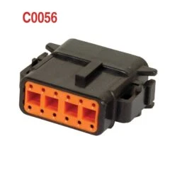 Deutsch DTM06-12SB, 12 CCT, Female Connector Body