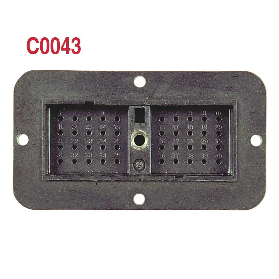 Deutsch DRC12-40PA, 40 CCT, Male Connector Body 1 Deutsch DRC12-40PA, 40 CCT, Male Connector Body