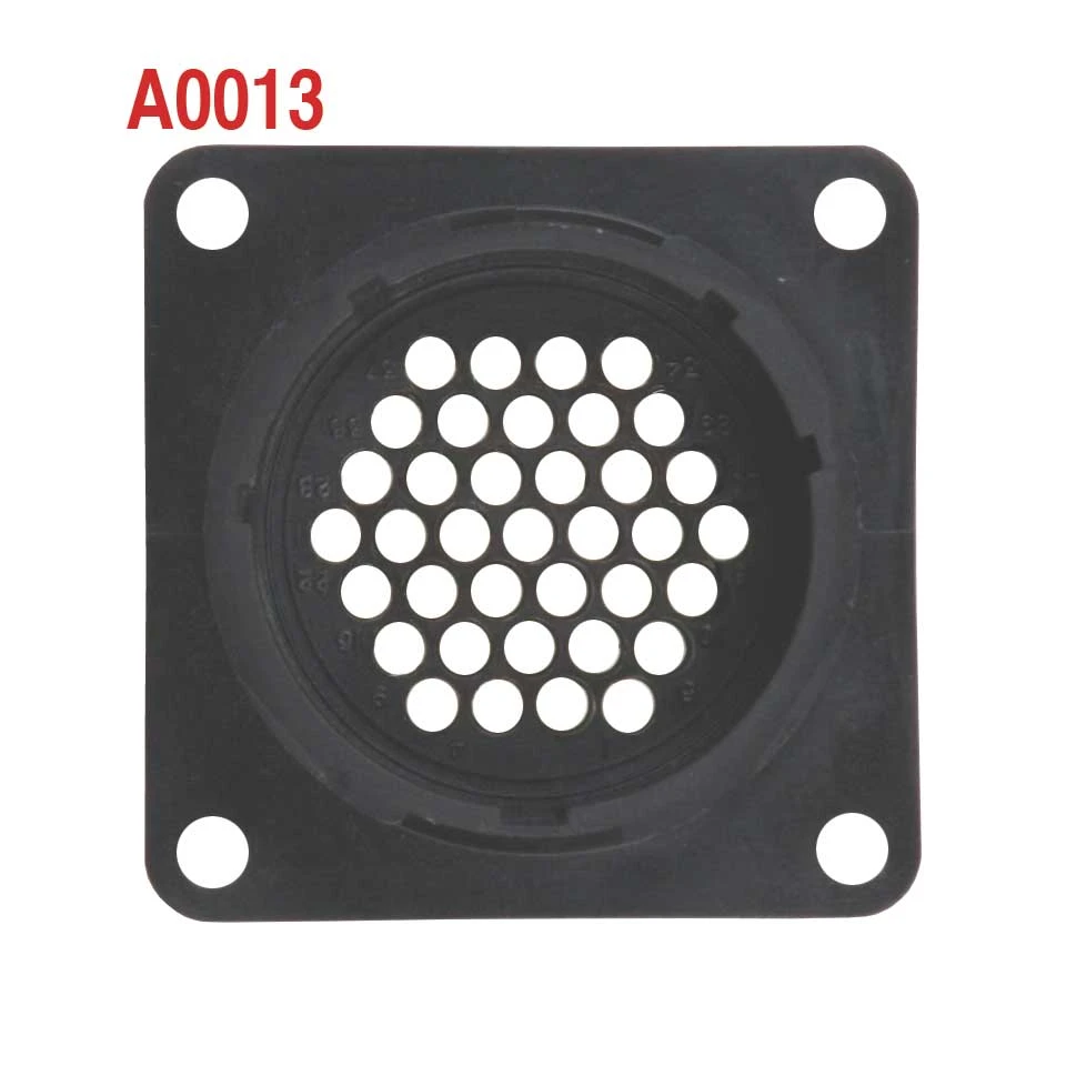 AMP 206151-1, 37 CCT, Male Connector Body 1 AMP 206151-1, 37 CCT, Male Connector Body