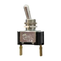 Toggle Switch, Momentary On-Off-Momentary On, SPST, 3 Blade