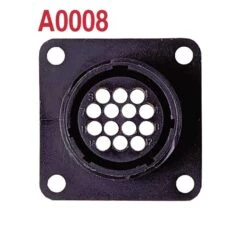 AMP 206043-1, 14 CCT, Female Connector Body