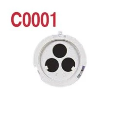 Deutsch HD14-3-16P, 3 CCT, Male Connector Body