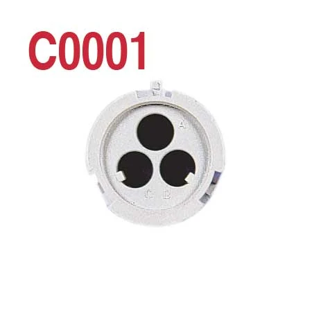 Deutsch HD14-3-16P, 3 CCT, Male Connector Body 1 Deutsch HD14-3-16P, 3 CCT, Male Connector Body