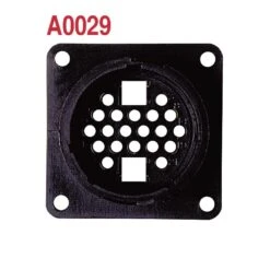 AMP 206613-1, 22 CCT, Male Connector Body