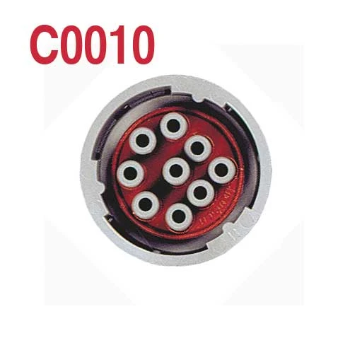 Deutsch HD16-9-96S, 9 CCT, Female Connector Body 1 Deutsch HD16-9-96S, 9 CCT, Female Connector Body