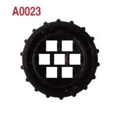 AMP 206226-1, 7 CCT, Reverse Sex Male Connector Body