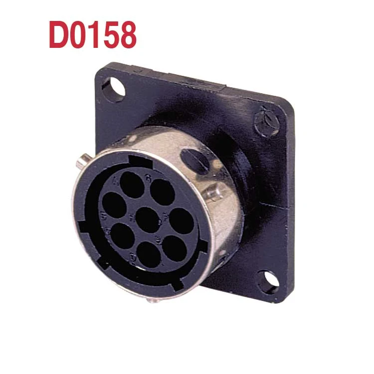 ITT Cannon 192990-1670, 8 CCT, Female Connector Body 1 ITT Cannon 192990-1670, 8 CCT, Female Connector Body