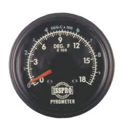 Pyrometer, 3", 0-1800°F/0-1000°C