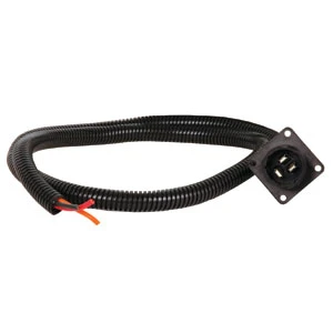 3-Terminal Power Outlet 14 Ga. Wire With Lead 1 3-Terminal Power Outlet 14 Ga. Wire With Lead