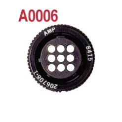 AMP 206708-1, 9 CCT, Female Connector Body