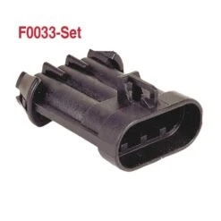 Metri-Pack 12124686 Male Connector Body, Pin Terminals, Seals