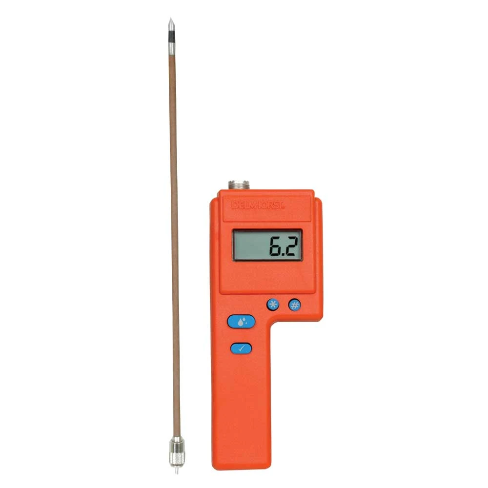 Delmhorst F-2000 Digital 6 - 40% Hay Moisture Tester Value Kit 2 1 Delmhorst F-2000 Digital 6 - 40% Hay Moisture Tester Value Kit 2