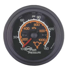 Air Pressure Gauge, 2 1/16" 1 Air Pressure Gauge, 2 1/16"