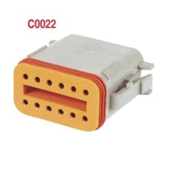 Deutsch DT06-12S, 12 CCT, Female Connector Body