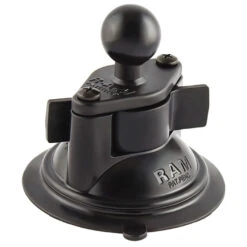 RAM-B-224-IU, "B" Size "1" Ball RAM Mount 3.3" Diameter Suction Cup Base W/B Size 1" Ball.