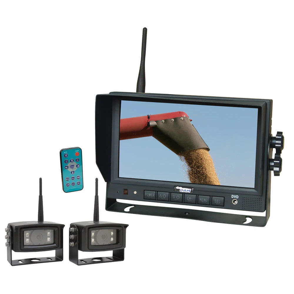 7" CabCam Analog Wireless Rear-View Two Camera System 1 7" CabCam Analog Wireless Rear-View Two Camera System