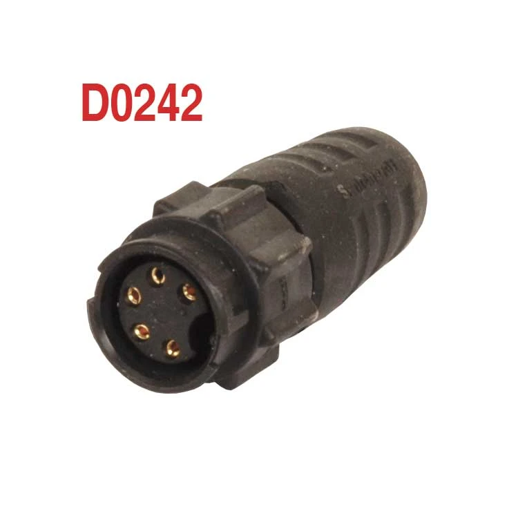 Switchcraft EN3 L5F 5 CCT Female Connector Body, Terminals 1 Switchcraft EN3 L5F 5 CCT Female Connector Body, Terminals