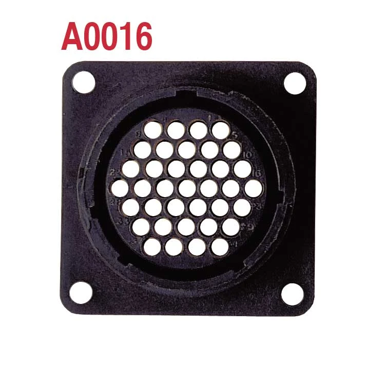 AMP 206306-1, 37 CCT, Female Connector Body 1 AMP 206306-1, 37 CCT, Female Connector Body