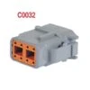 Deutsch DTM06-8S, 8 CCT, Female Connector Body