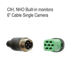 CIH, NHO Built-In Monitors 6" Cable Single Camera