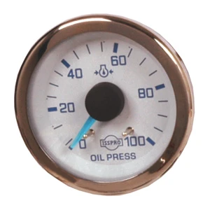 EV Electrical Oil Pressure Gauge, 2 1/16" 1 EV Electrical Oil Pressure Gauge, 2 1/16"