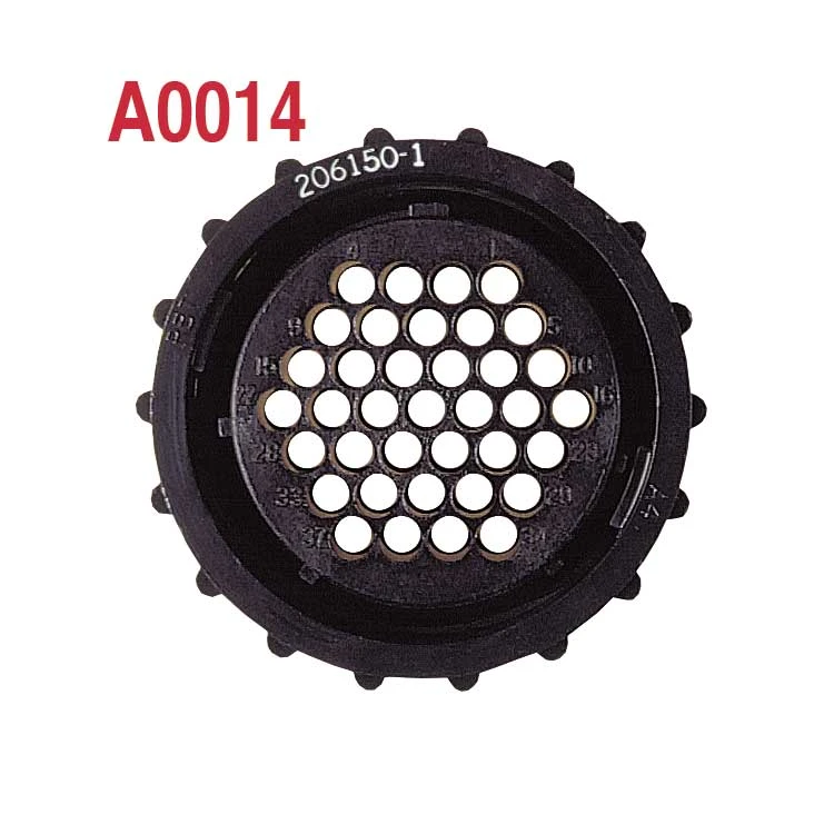 AMP 206150-1, 37 CCT, Female Body Connector 1 AMP 206150-1, 37 CCT, Female Body Connector