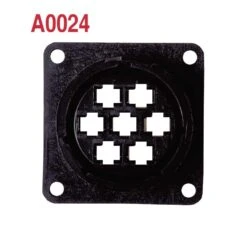 AMP 206227-1, 7 CCT, Reverse Sex Female Connector Body