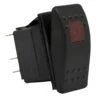 Contura Rocker Switch With Pilot Light, On-Off, 2 Blade